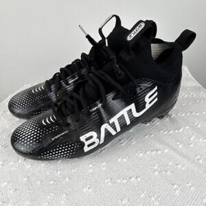 Battle AstroFly Football Cleats Men’s Sz 12.5 Speedskin Black